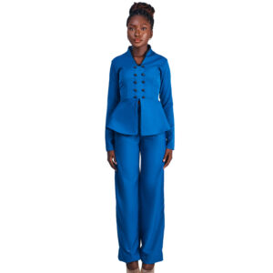 Sapphire Elegance Two Piece Suit